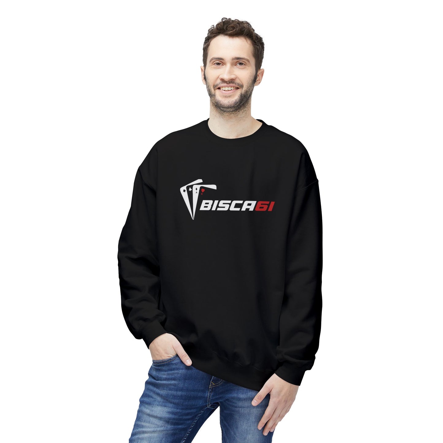 🔥 Sweatshirt Unissexo BISCA 61 – Conforto com Estilo para Verdadeiros Jogadores