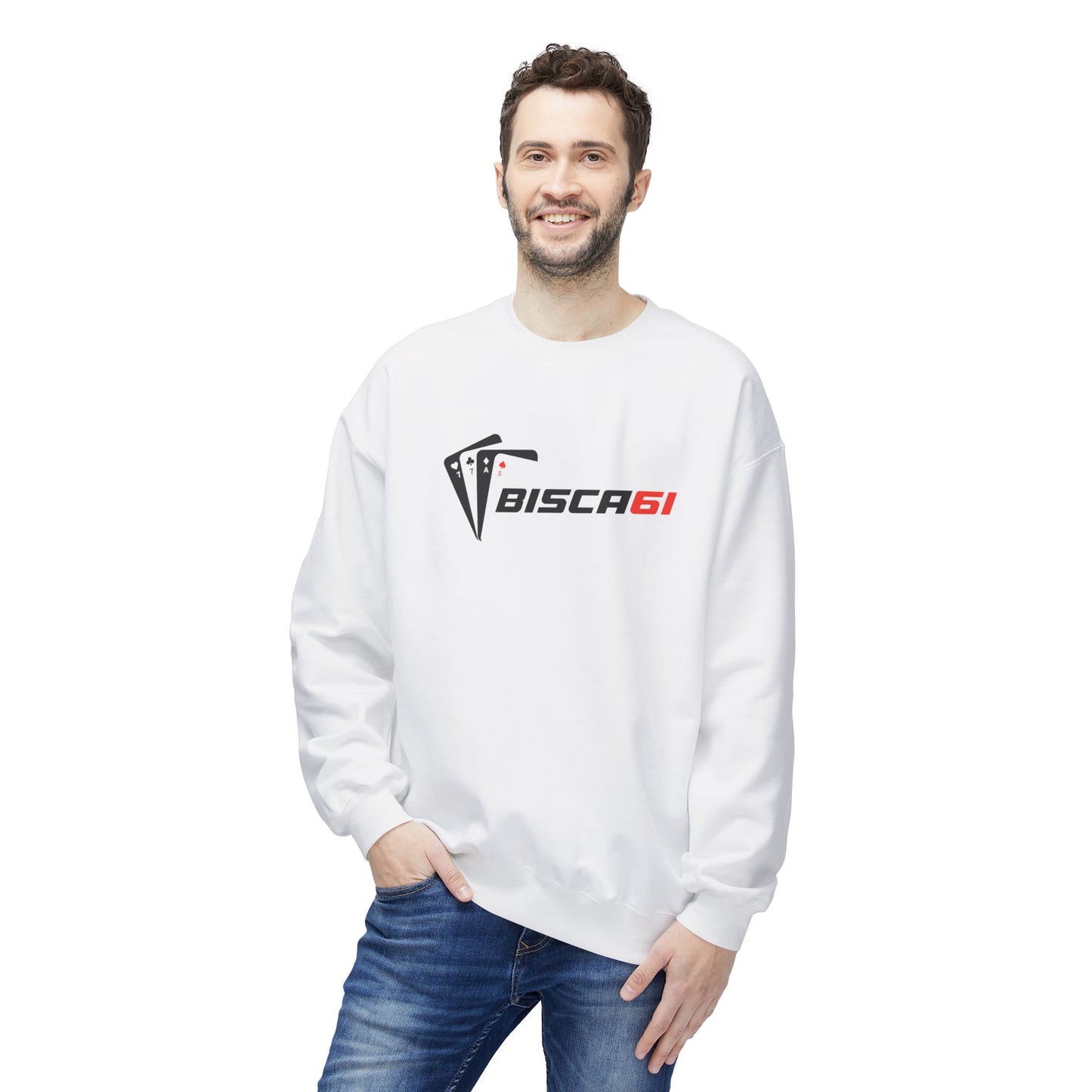 🔥 Sweatshirt Unissexo BISCA 61 – Conforto com Estilo para Verdadeiros Jogadores