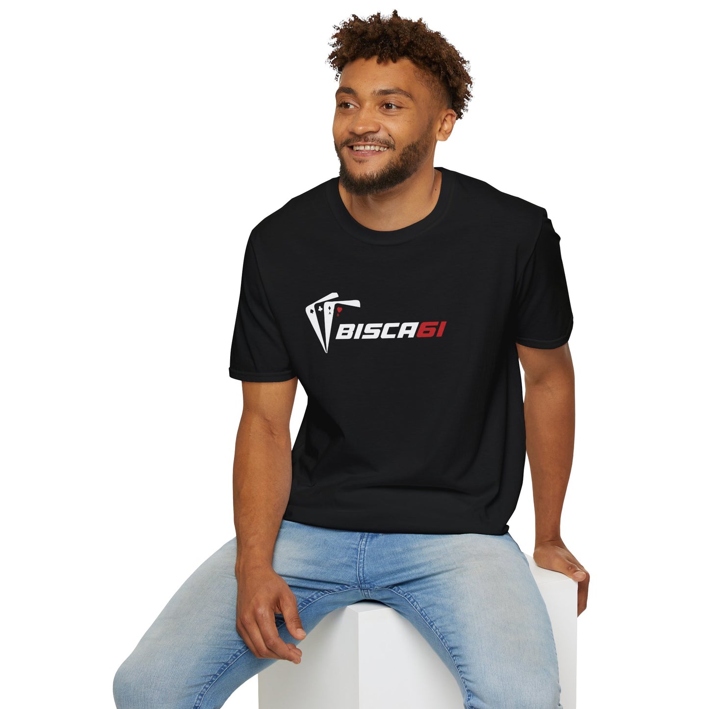 T-Shirt Unissexo BISCA61 Softstyle – Estilo Casual com Alma de Jogo
