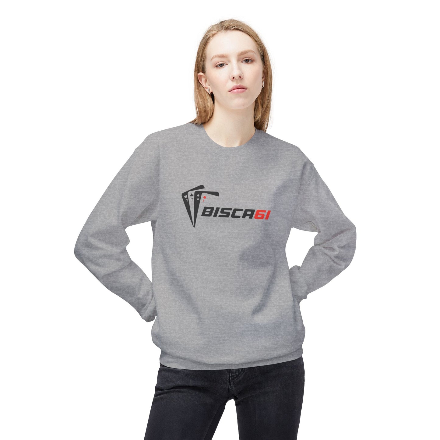 🔥 Sweatshirt Unissexo BISCA 61 – Conforto com Estilo para Verdadeiros Jogadores